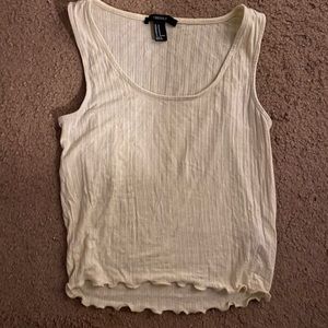Forever 21 Yellow Tank Top